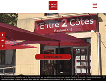 Tablet Screenshot of entre2cotes-salon.com